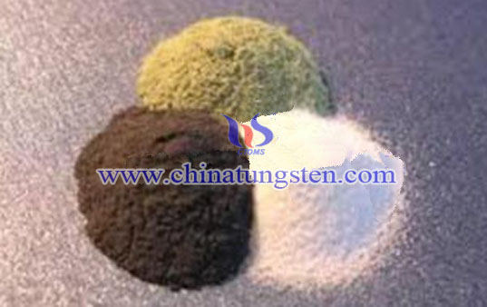 仲鎢酸銨、黃鎢和二氧化鎢圖片 仲鎢酸銨、黃鎢和二氧化鎢圖片