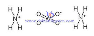 ammonium metatungstate formula image ammonium metatungstate formula image